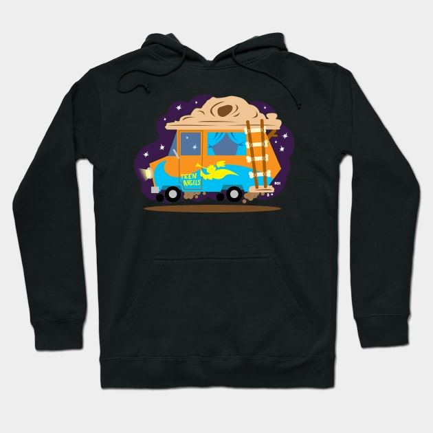 van captain caveman Hoodie by hanina